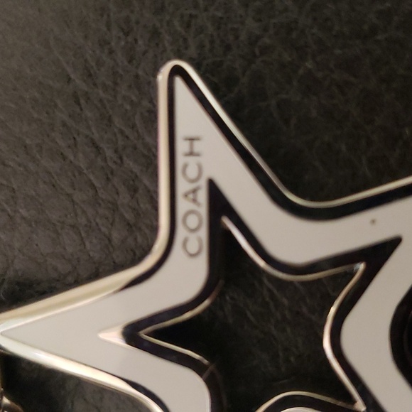 Coach White Star Keychain NWT🔥Rare🔥 - Picture 7 of 7